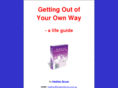 getting-out-of-your-own-way.com