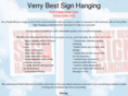 verrybestsignhanging.com
