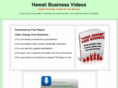hawaiibusinessvideos.com