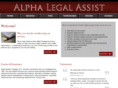 alphalegalassist.com