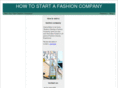 howtostartafashioncompany.com