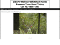 libertyhollowwhitetailhunts.com