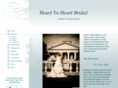 hearttoheartbridal.net