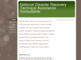 nationaldisasterrecoverytechnicalassistanceconsultants.com