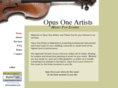 opusoneartists.com