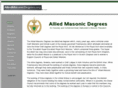 alliedmasonicdegrees.net
