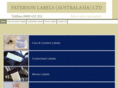patersonlabels.com