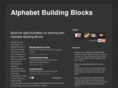 alphabetbuildingblocks.com