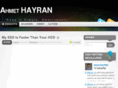 ahmethayran.com