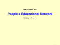 peopleseducationalnetwork.org