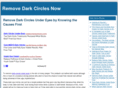 removedarkcirclesnow.org