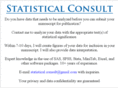 statisticalconsult.com