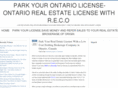 parkyourontariolicence.com