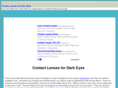 contactlensesfordarkeyes.com