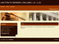 barbarawilliamslaw.com