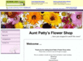 auntpattysflowershop.com