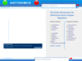 diccionariodeantonimos.com