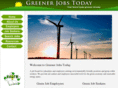 greenerjobstoday.com