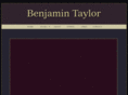 benjamintaylorauthor.com