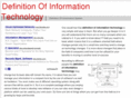 definitionofinformationtechnology.com