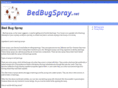 bedbugspray.net