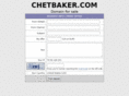chetbaker.com
