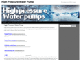 highpressurewaterpump.net
