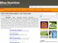 miss-nutrition.com