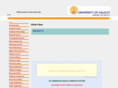 universityofcalicut.info