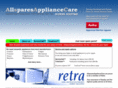 allsparesappliancecare.com