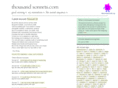 thousandsonnets.com