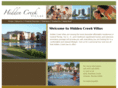 hiddencreekvillas.com