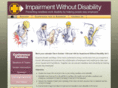 impairmentwithoutdisability.com