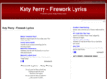 fireworklyrics.com