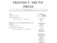 friendlyarcticpress.com