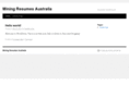 miningresume.com