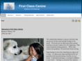 firstclasscanine.com