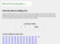 whoisthiscallingme.com