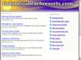 indonesiabeachresorts.com