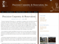 precisioncarpentryandrenovation.com