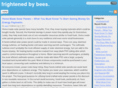 frightenedbybees.com