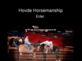 hovdehorsemanshipclinics.com