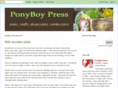 ponyboypress.com