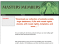 mastersmembers.com