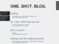 oneshotblog.com