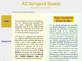 azsungoldsoaps.com