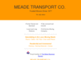 meadetransport.com