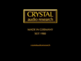 crystal-audio-research.com