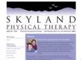 skylandphysicaltherapy.com