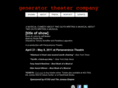 generatortheater.org